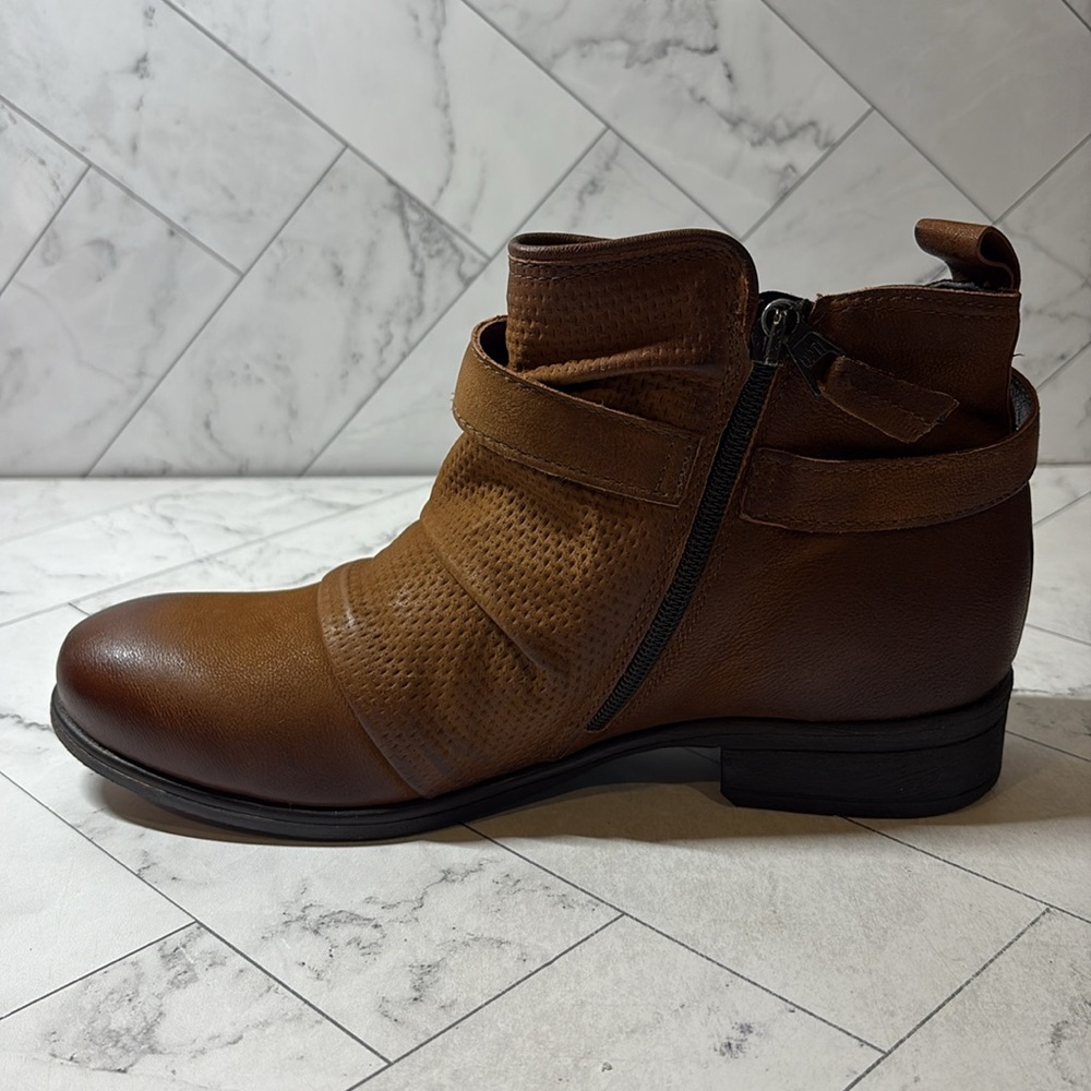 Miz Mooz - New in Box - EU39 - Suzy - Hazelnut (Brown) Ankle Boots - Picture 6 of 9